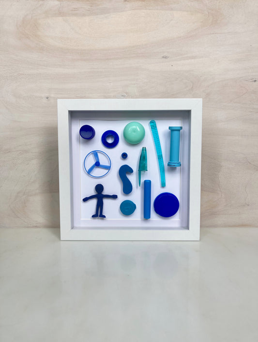 Plastic Paradise Frame in Blue image 1