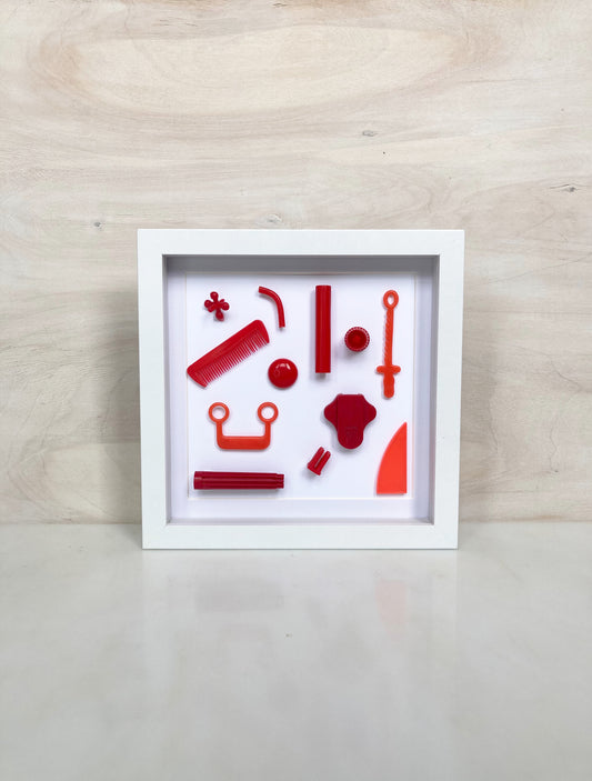 Plastic Paradise Frame in Red image 1