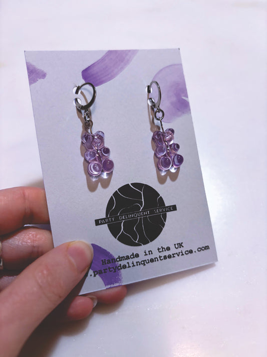 *Sample* Gummy Bear Earrings image 1