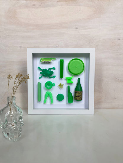 Plastic Paradise Frame in Green image 0