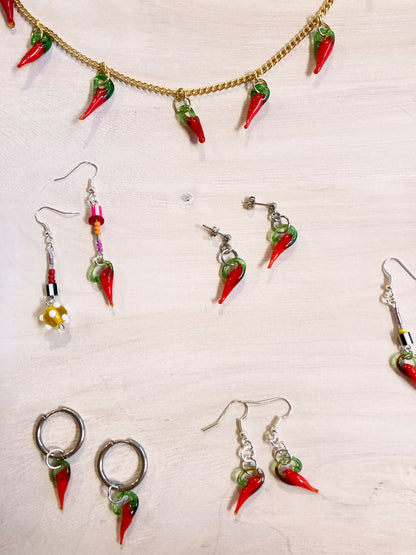 Arty Chilli Abstract Dangle Earrings image 3