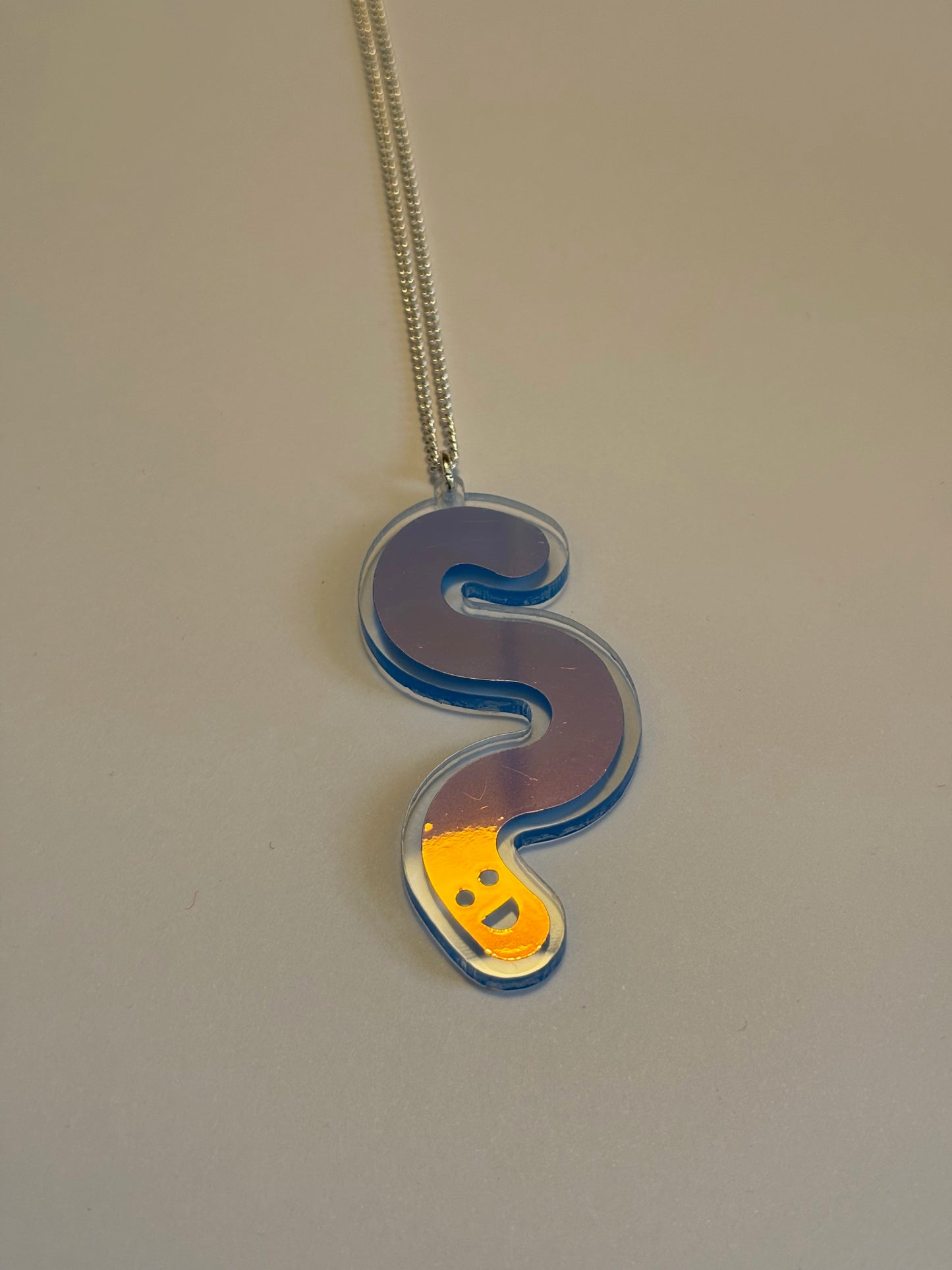 Wormie Necklace - Twilight Aurora image 9