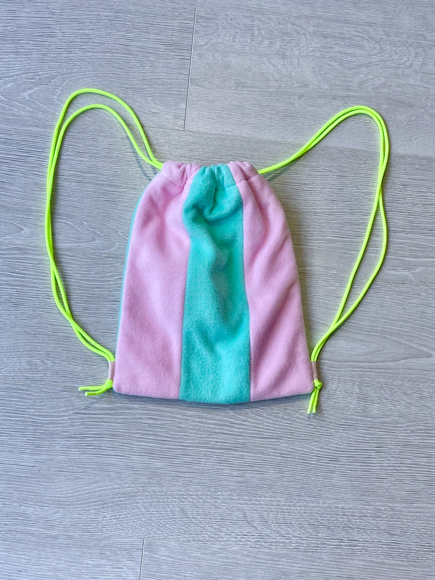 Candy Cane Drawstring Backpack image 2