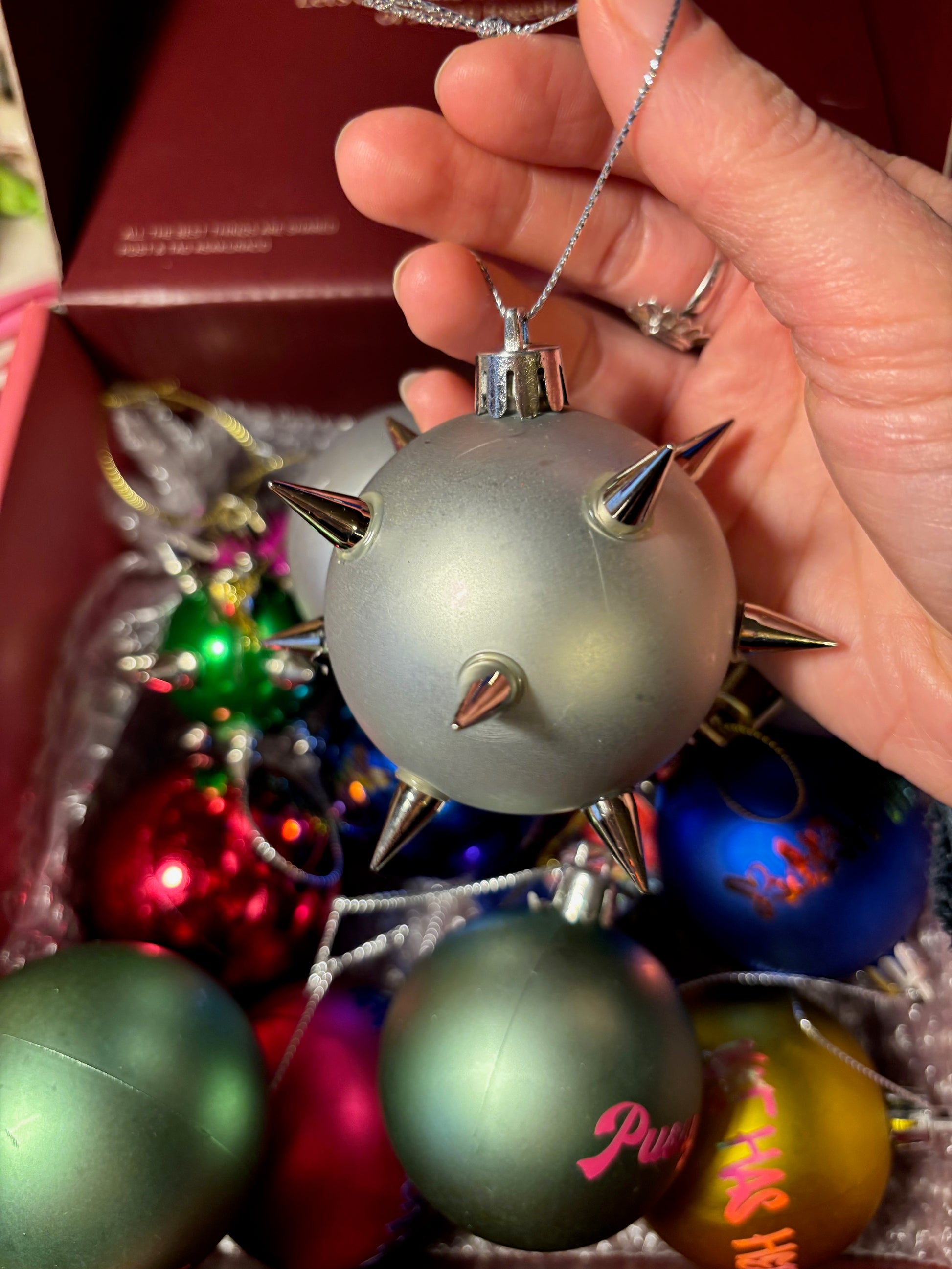 Matte Studded Bauble image 3