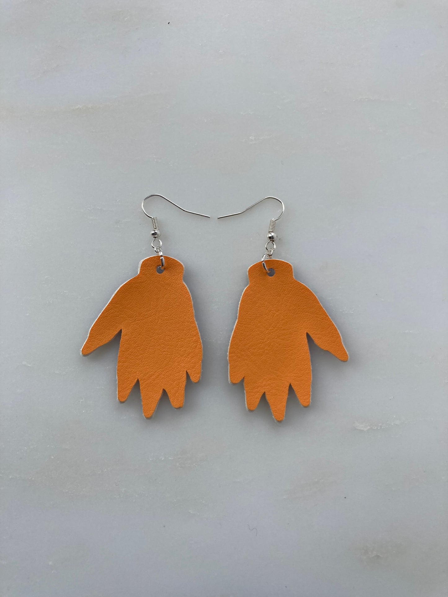Sparkly Hand Earrings -Royal Blue image 3