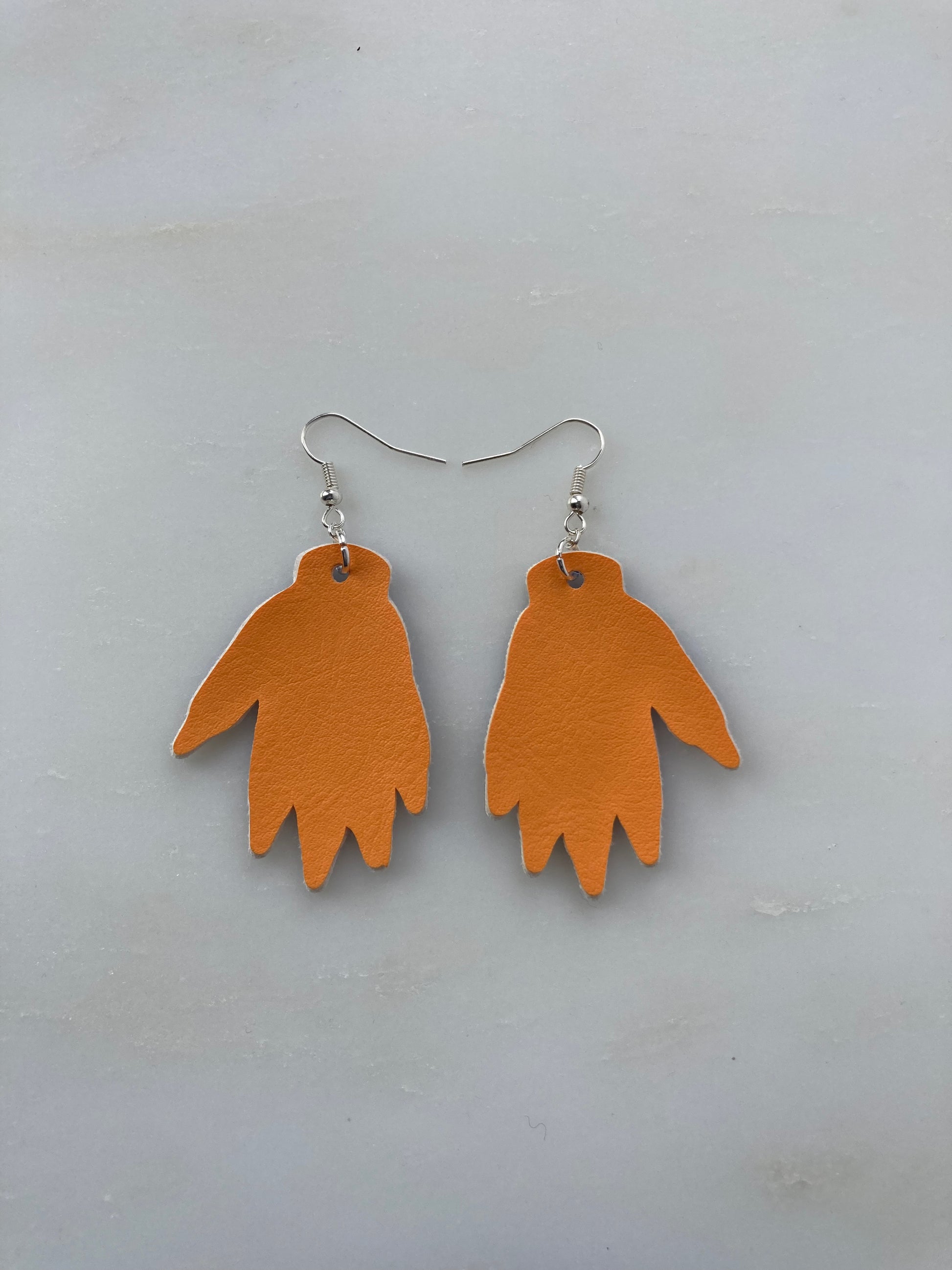 Sparkly Hand Earrings -Royal Blue image 3