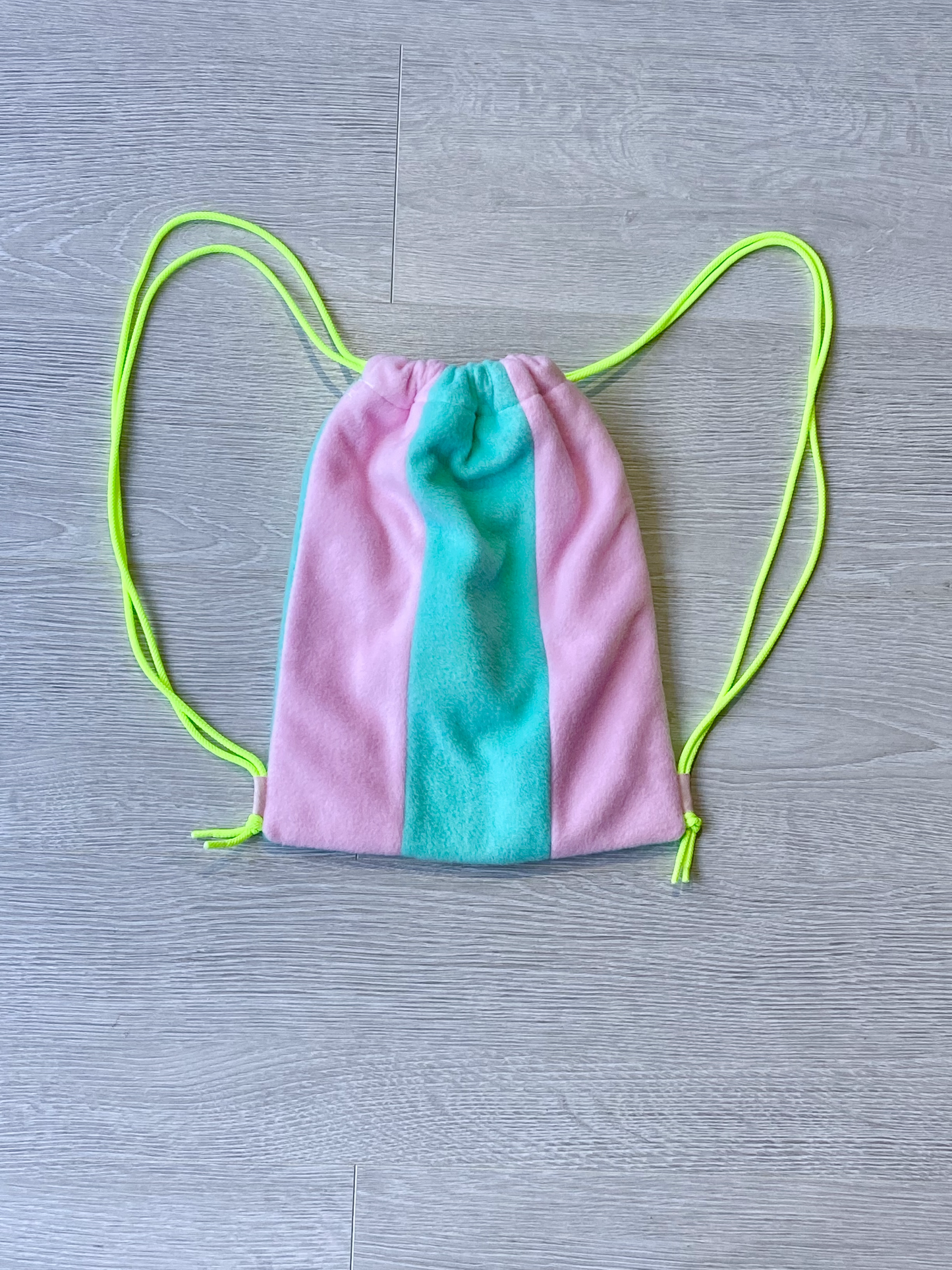 Candy Cane Drawstring Backpack image 3