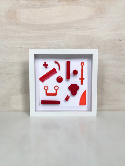 Plastic Paradise Frame in Red image 3