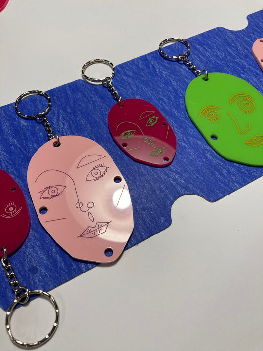 Selfie Keyring / Bag Charm image 1