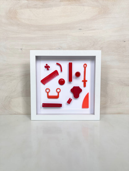 Plastic Paradise Frame in Red image 1