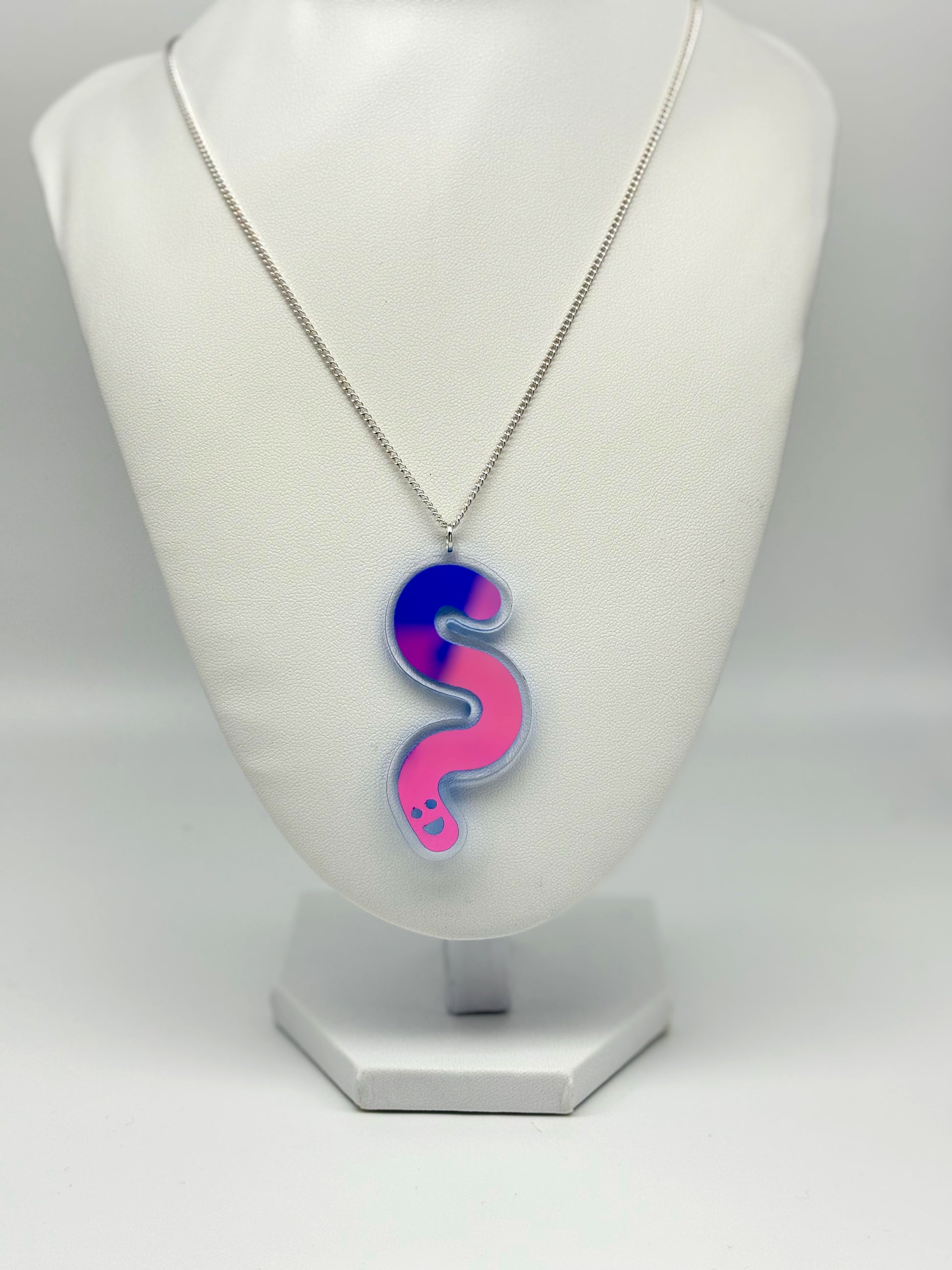 Wormie Necklace - Twilight Aurora image 0