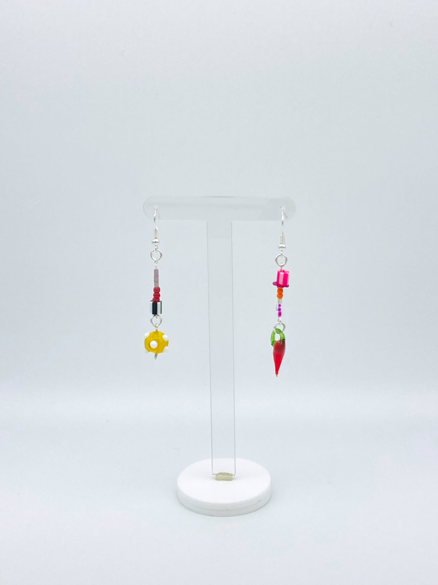 Arty Chilli Abstract Dangle Earrings image 0