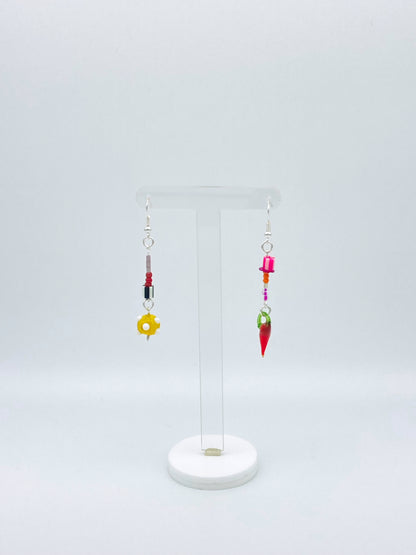 Arty Chilli Abstract Dangle Earrings image 0