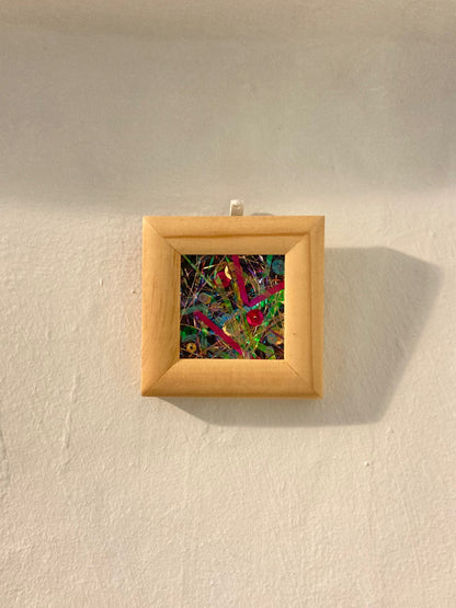 Mini Glitter Trash Frame - Square image 1