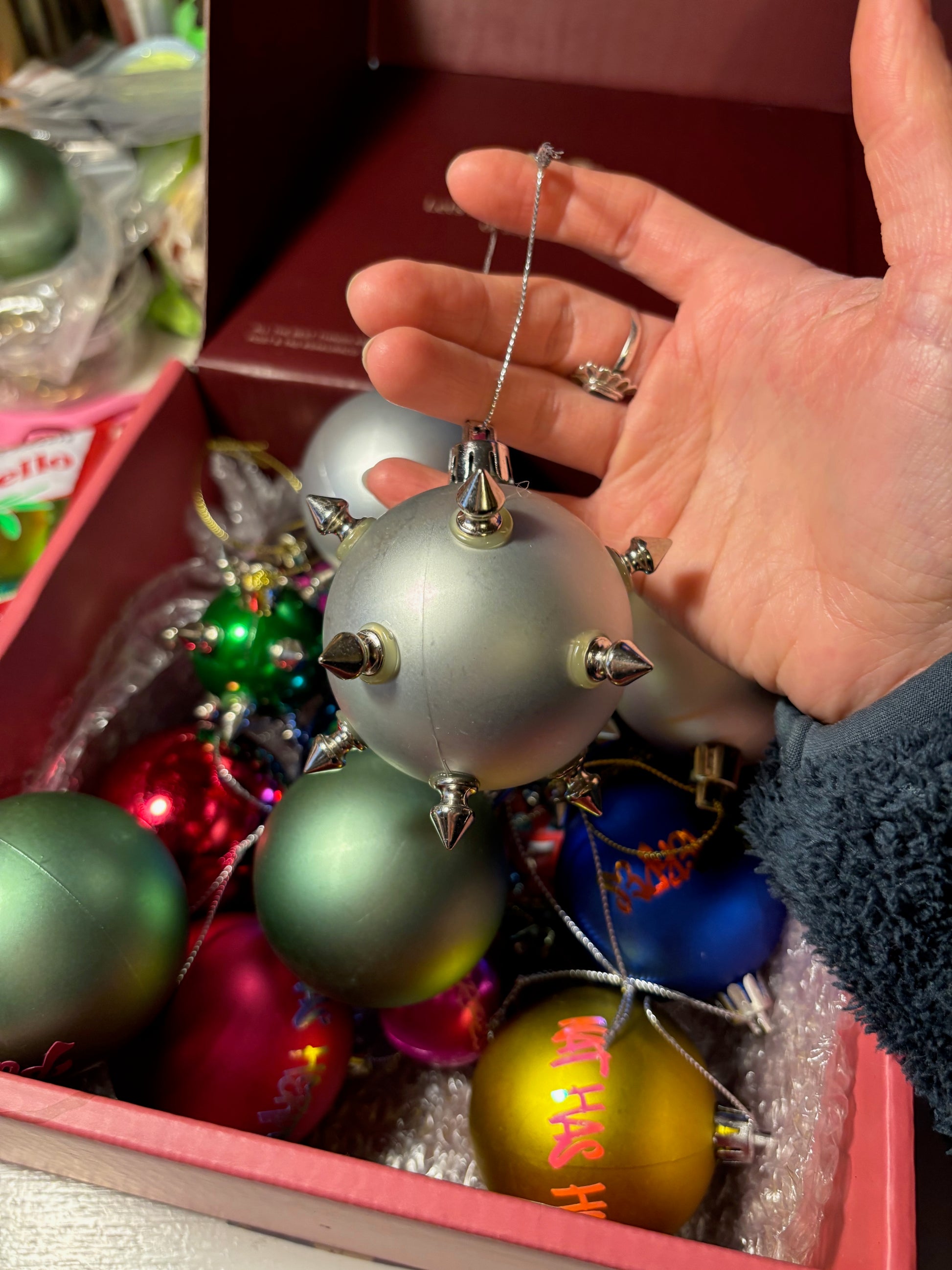 Matte Studded Bauble image 2