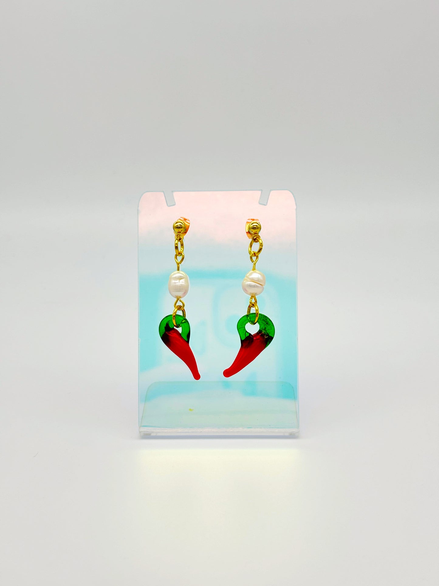 Freshwater Pearl Chilli Earrings image 4