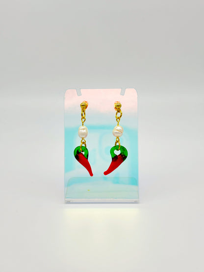 Freshwater Pearl Chilli Earrings image 4