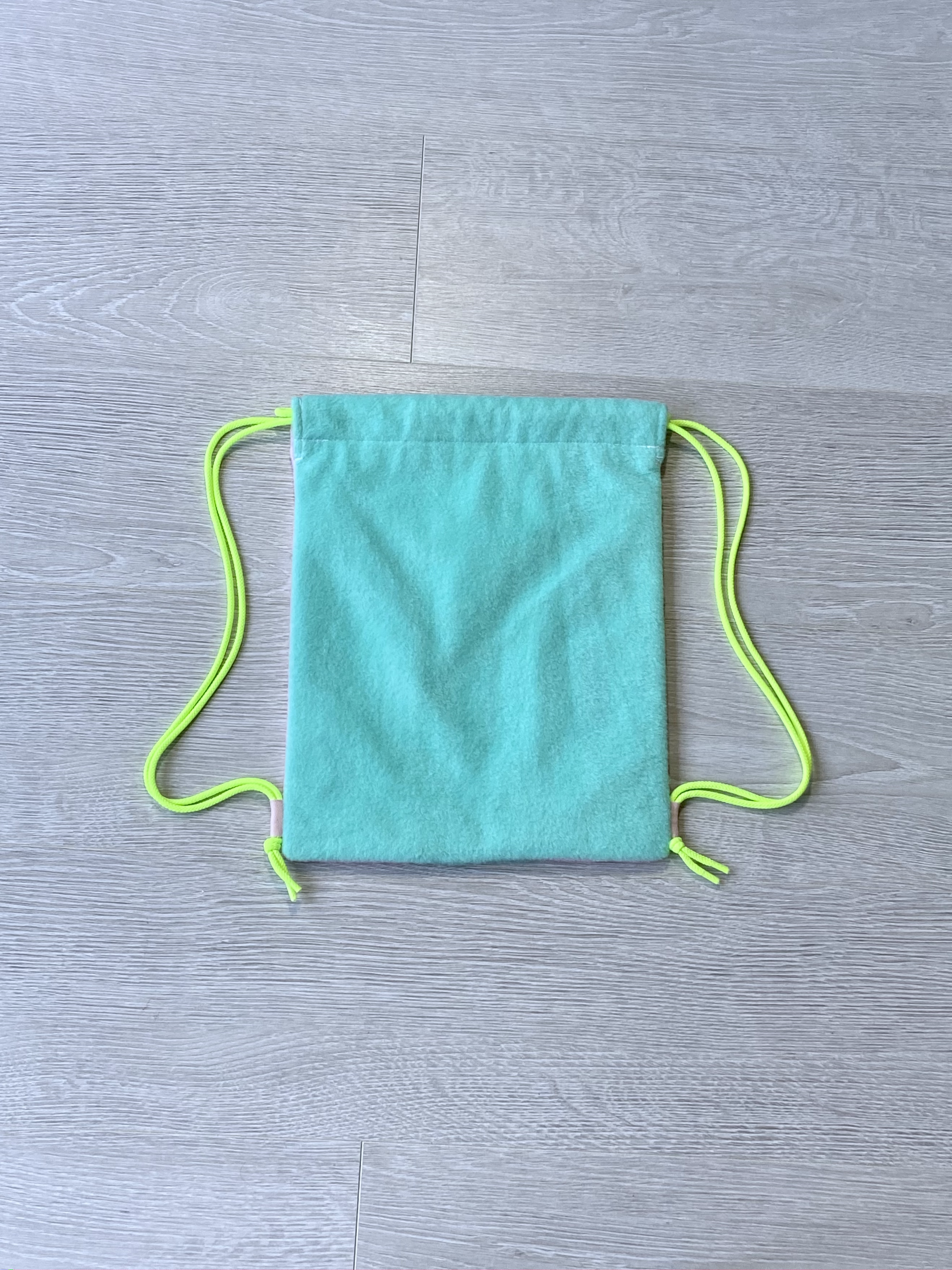 Candy Cane Drawstring Backpack image 4