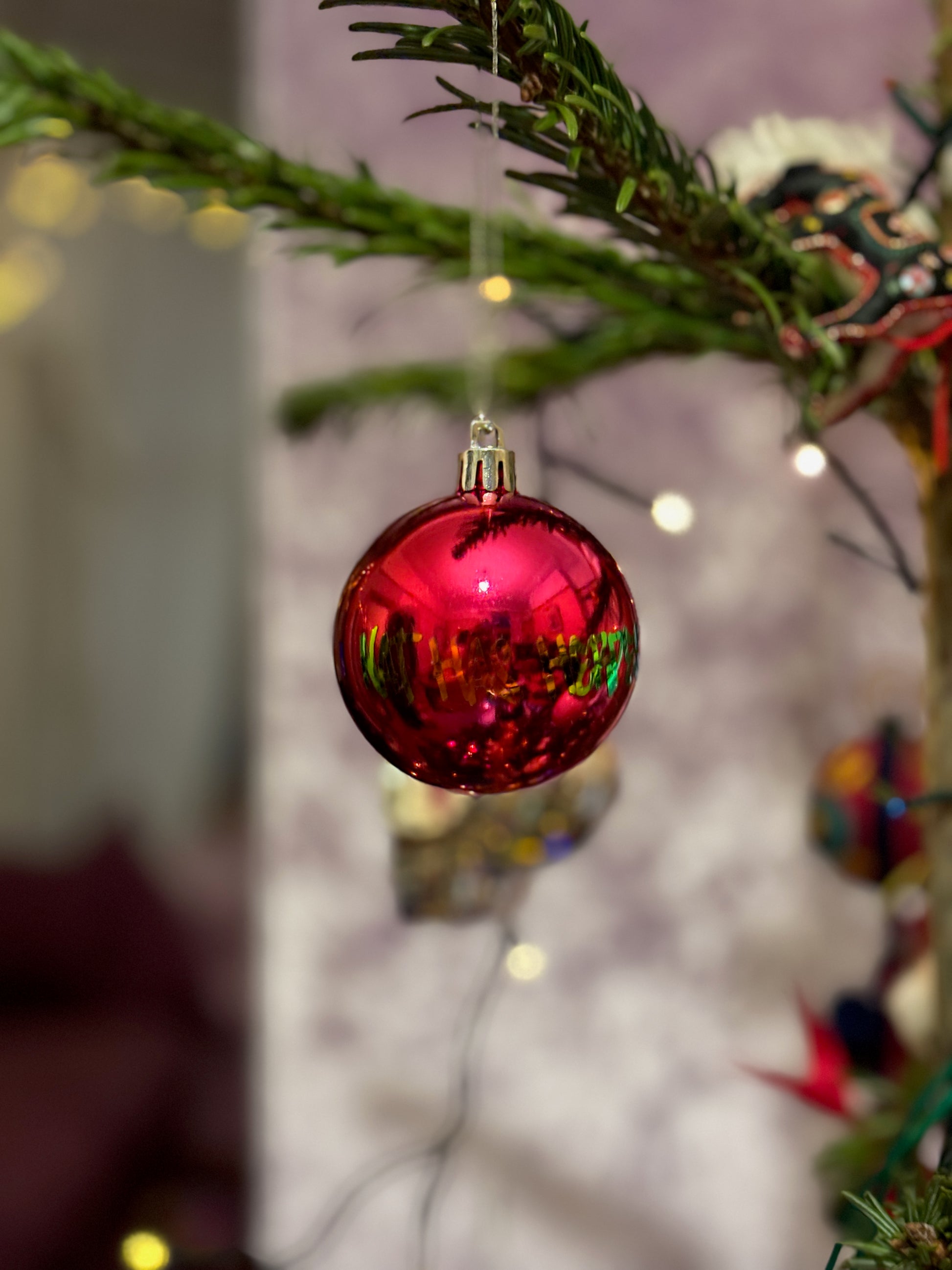 Pink Chrome Nat Bauble image 6