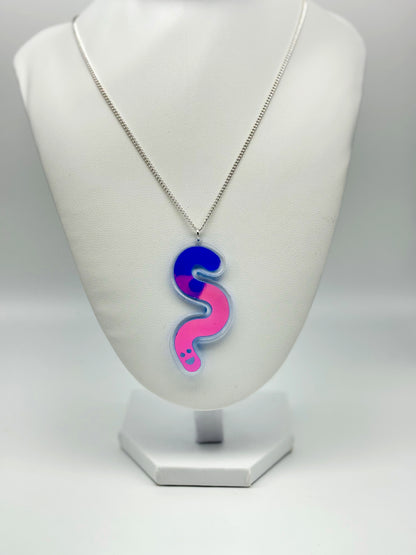 Wormie Necklace - Twilight Aurora image 3