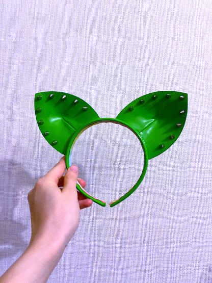 PVC Stud Kitty Ears image 0