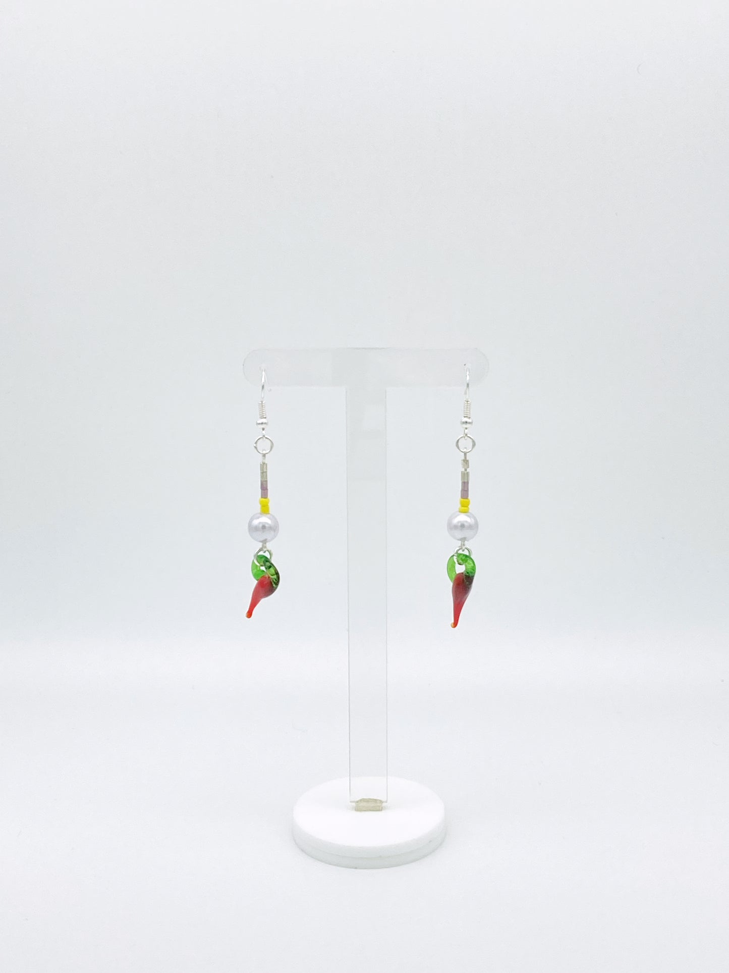 Pearl Chilli Dangle Earrings image 5