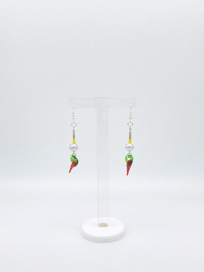 Pearl Chilli Dangle Earrings image 5