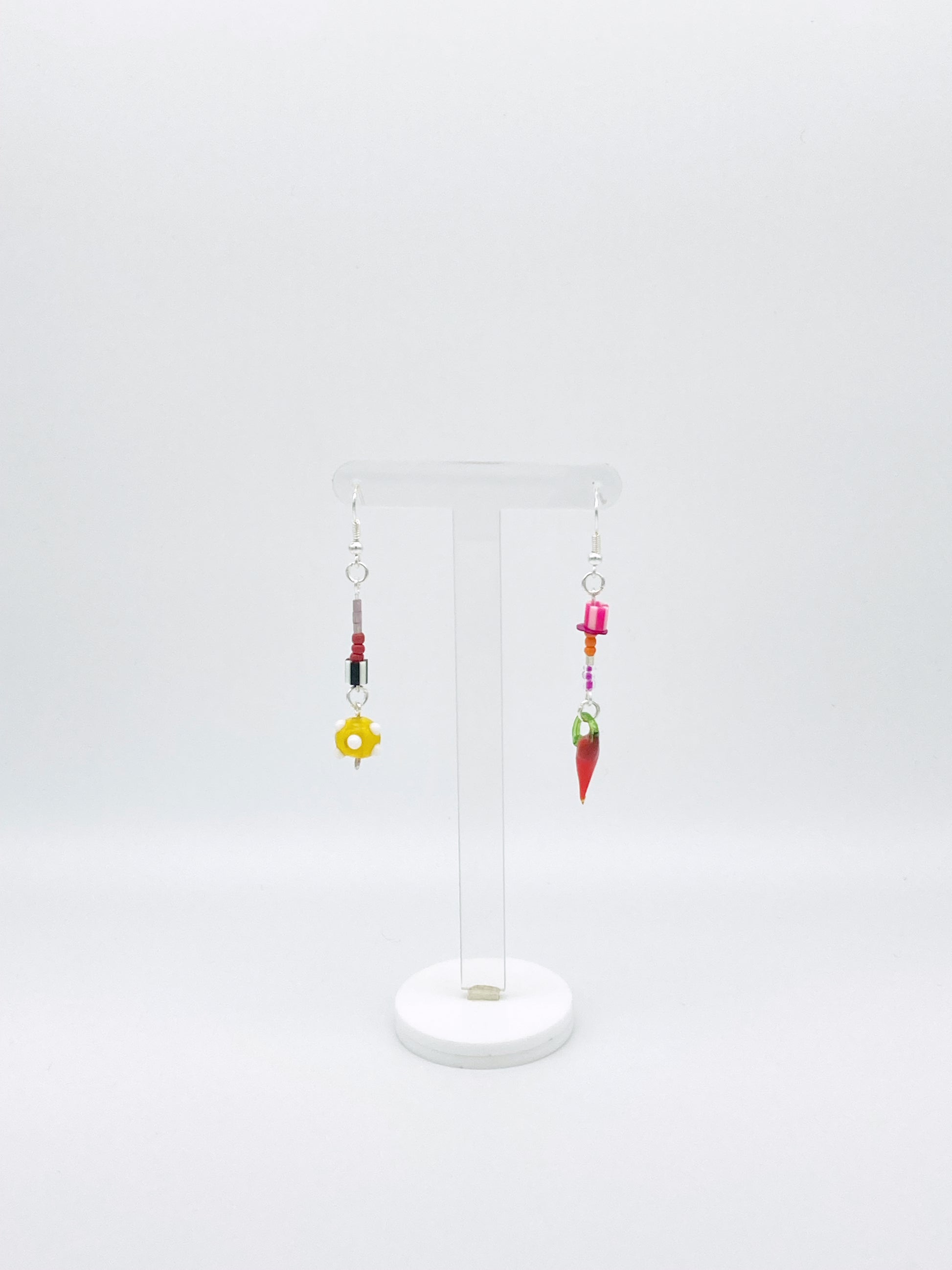 Arty Chilli Abstract Dangle Earrings image 2