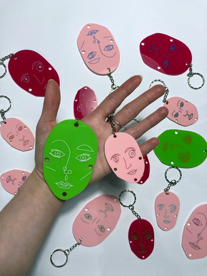 Selfie Keyring / Bag Charm image 0