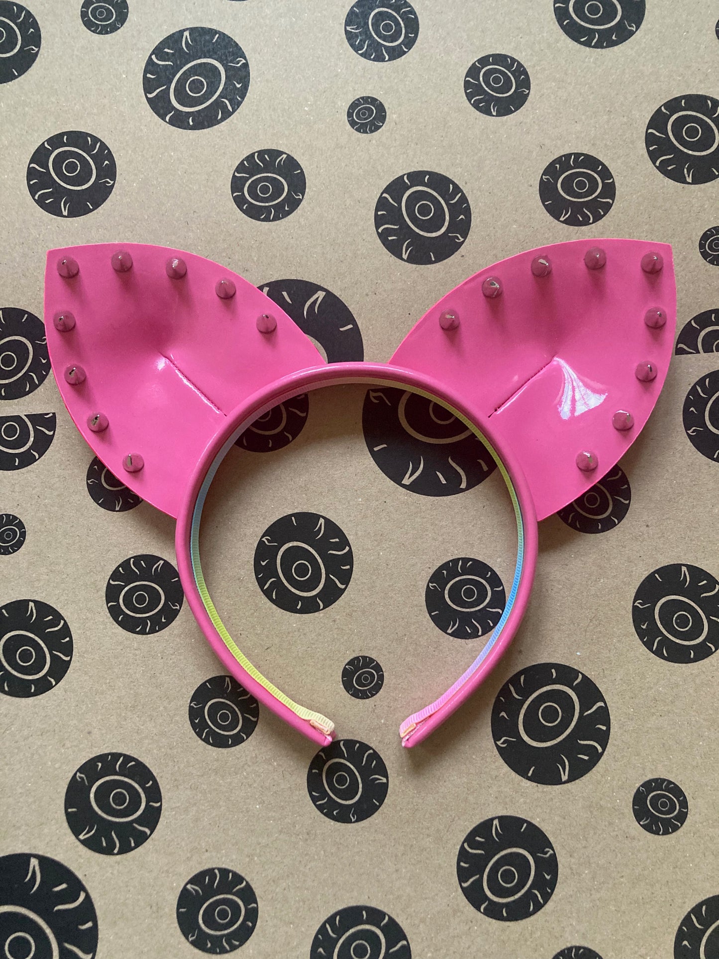 PVC Stud Kitty Ears image 0