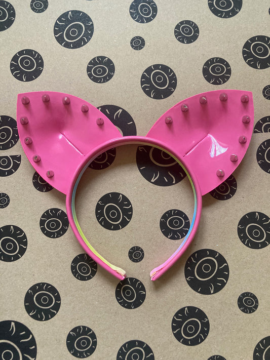 PVC Stud Kitty Ears image 0