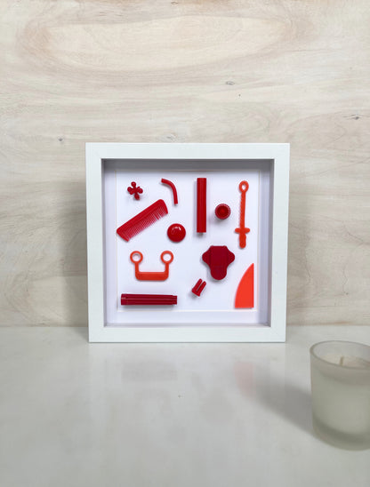 Plastic Paradise Frame in Red image 2