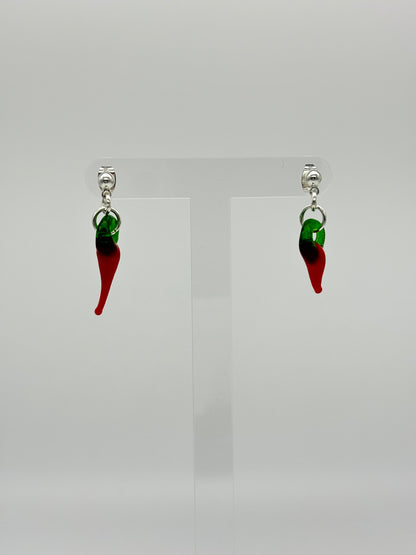 Ball Post Chilli Earrings image 4