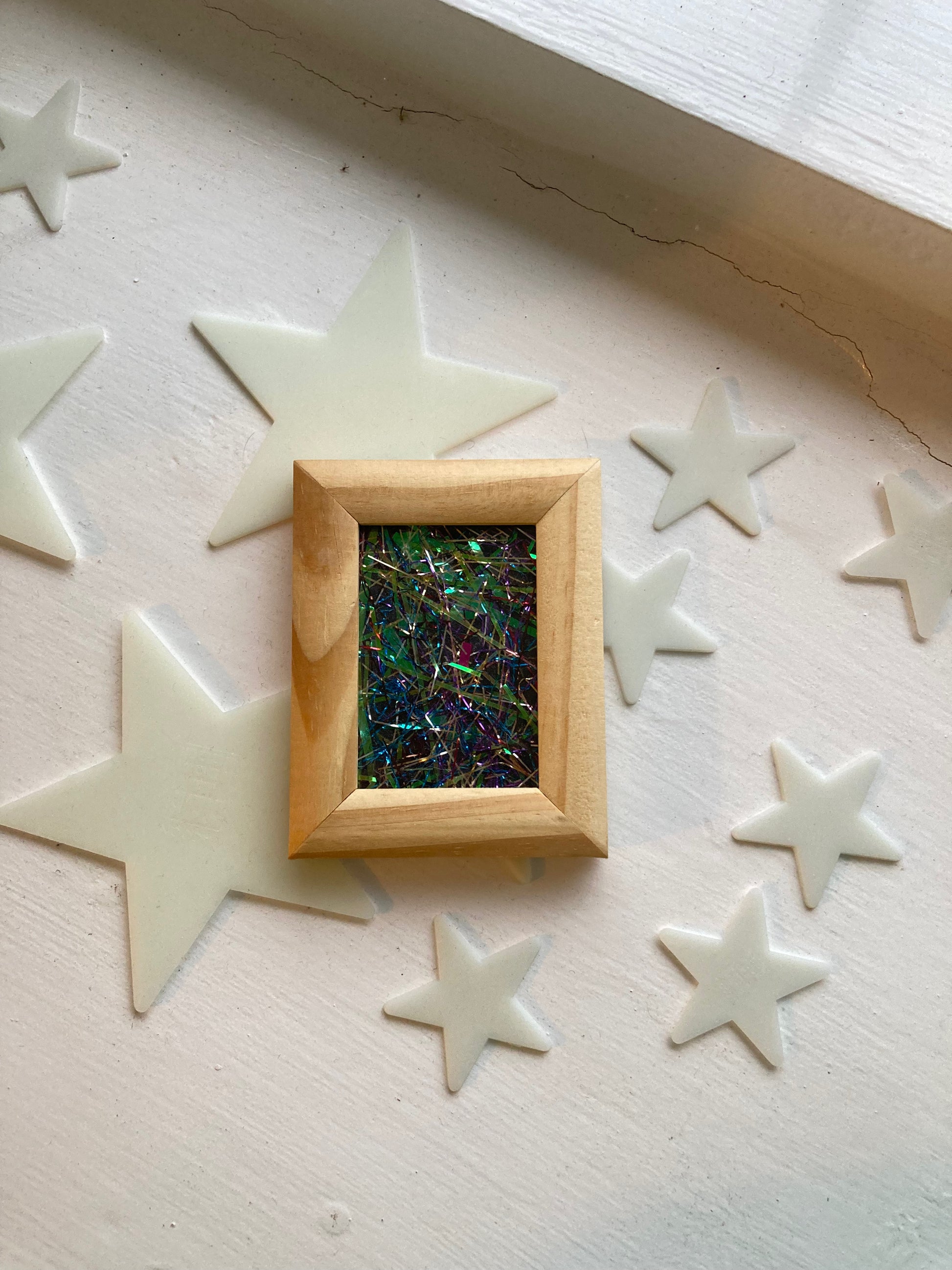 Mini Glitter Trash Frame - Rectangle image 5