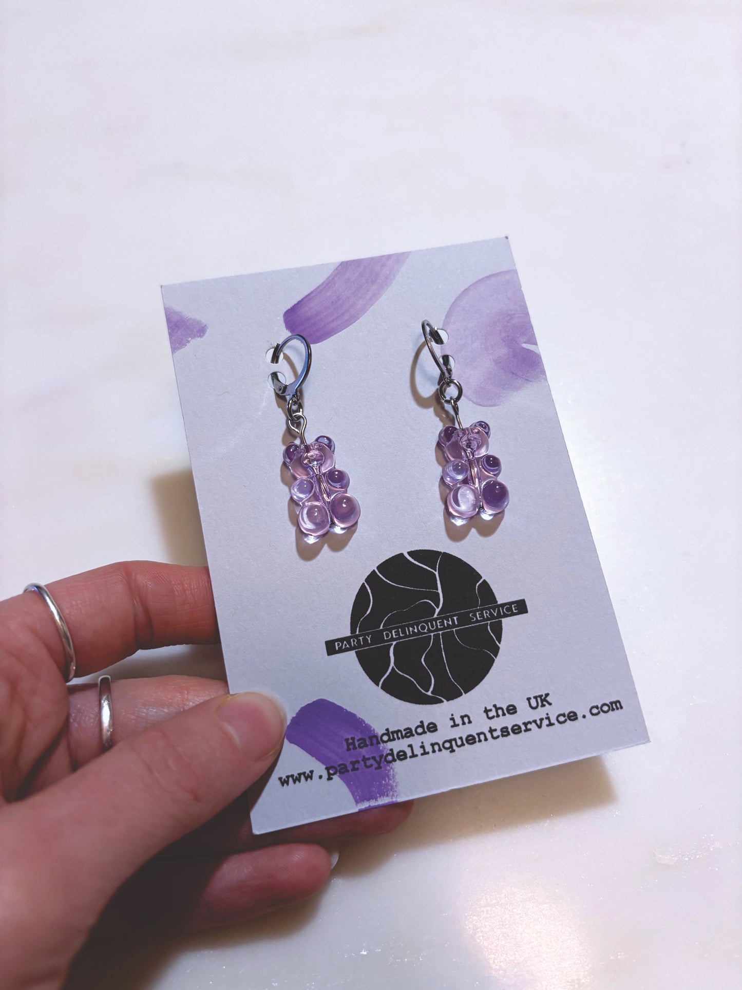 *Sample* Gummy Bear Earrings image 0