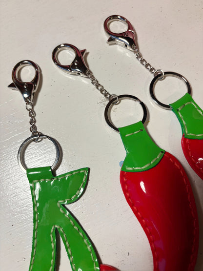Hand Stitched Cherry Bag Charm 1 of 1 image 6