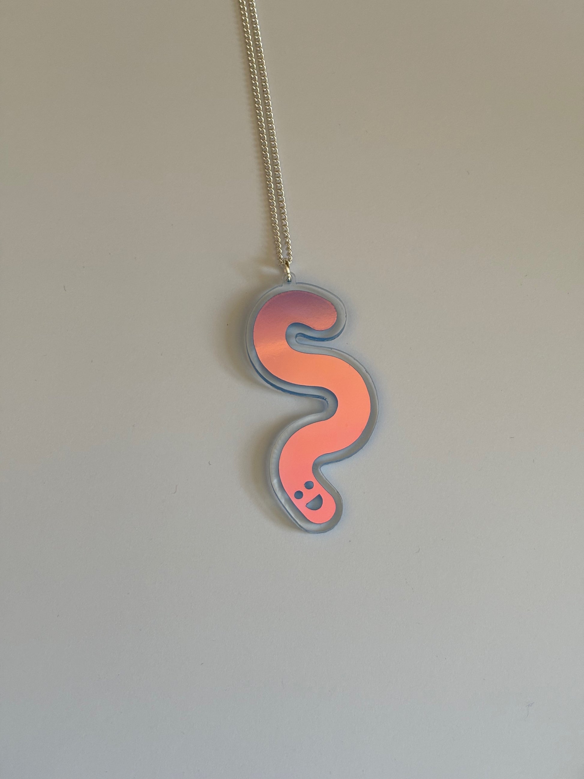 Wormie Necklace - Twilight Aurora image 6