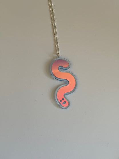 Wormie Necklace - Twilight Aurora image 6