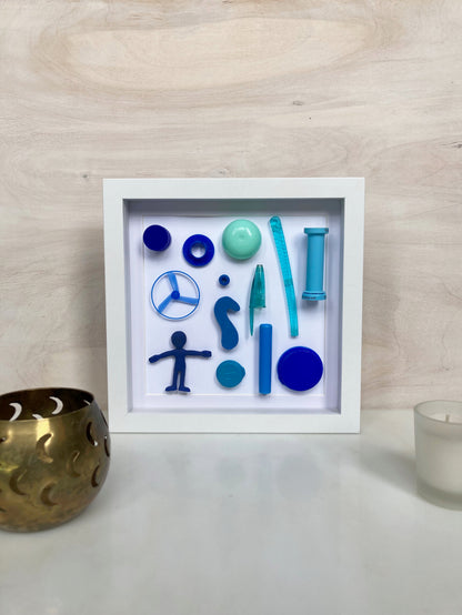Plastic Paradise Frame in Blue image 0